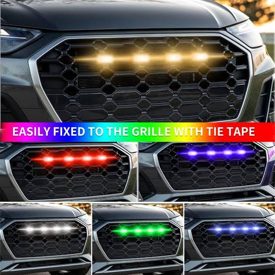 RGB Grille Lights With App Control (No Remote)