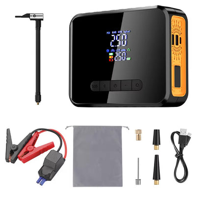 CAROS Multifunctional Wireless Jump Starter & Tyre Inflator | 1 Year Warranty
