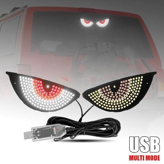 USB Powered Devil Eye For Car With Multi Modes