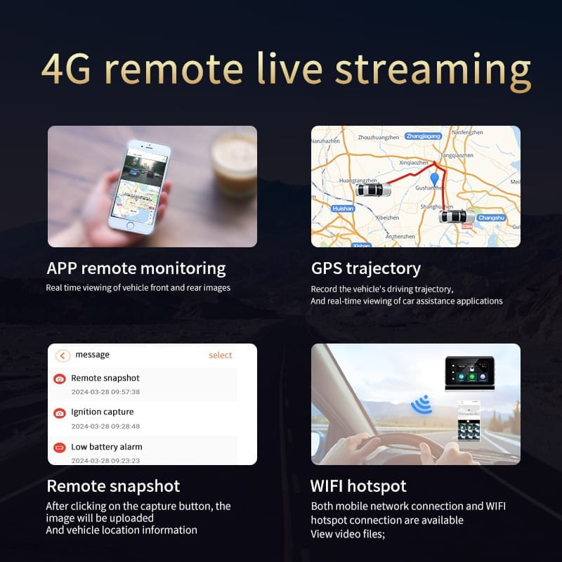 AutoYu 2K Hidden DashCam With Remote Monitoring & GPS | 1 Year Warranty - Modheads.in