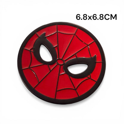 Spiderman Mask Logo (Black/Red) - Modheads.in