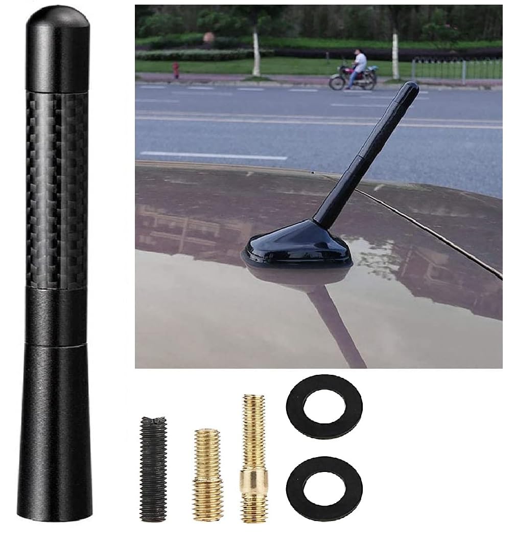 Car Antenna Carbon Fiber Finish - Modheads.in