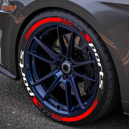 Sports Tyre Sticker - Modheads.in