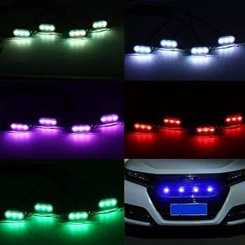 RGB Grille Lights With App Control (No Remote)