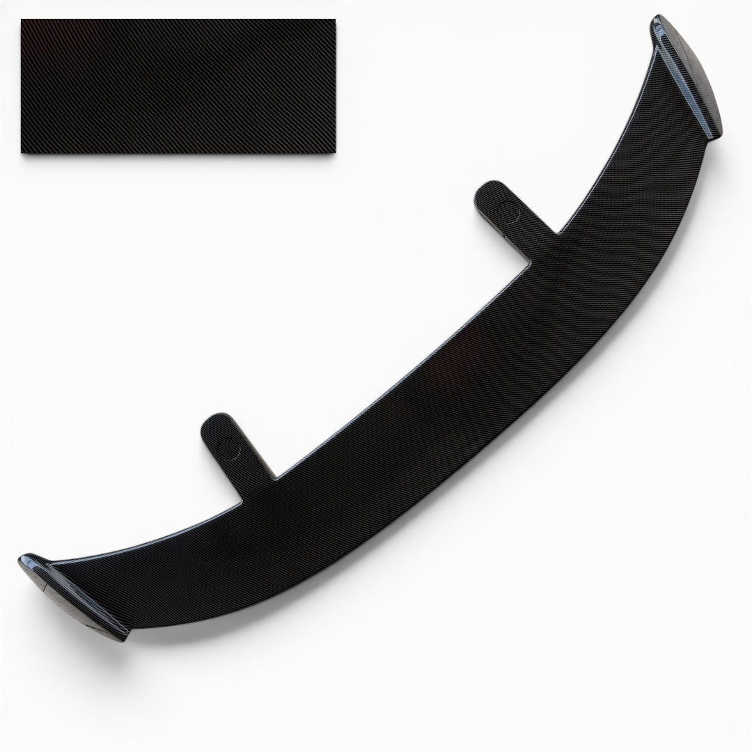 Sleek Hatchback Universal Spoiler in Carbon Fiber Finish | ABS - Modheads.in