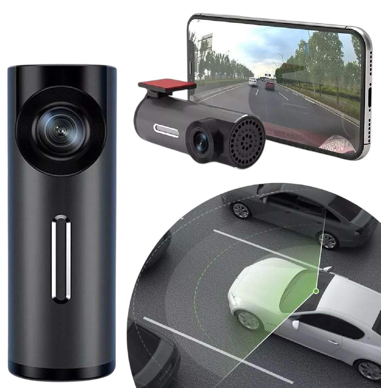 Front Dashcam with WiFi