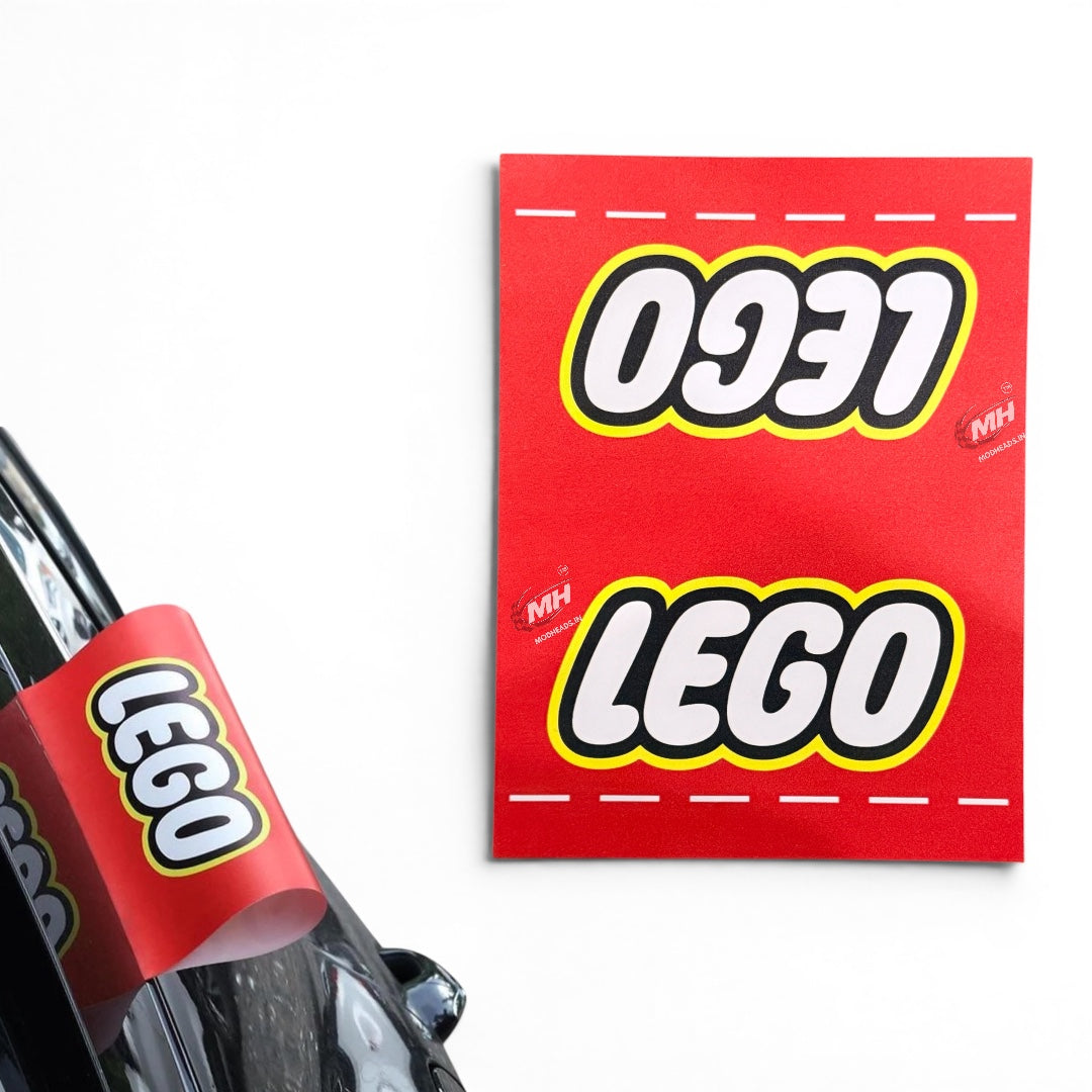 Lego Tag For Car - Modheads.in