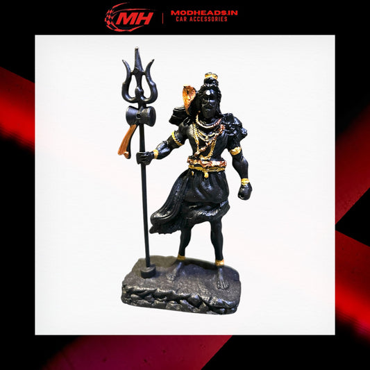 Lord Shiva Standing Statue For Car Dashboard