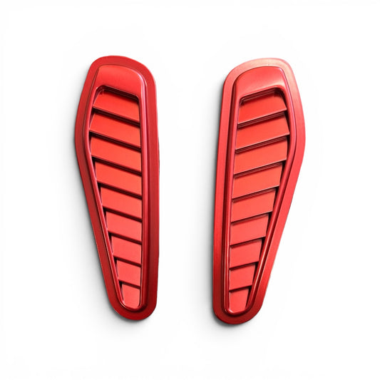 Type 2 Dummy Hood Vents | Red