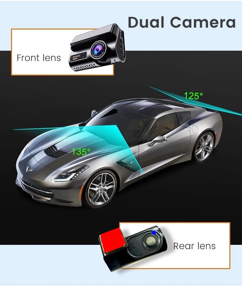 AutoYu 2K Hidden DashCam With Remote Monitoring & GPS | 1 Year Warranty - Modheads.in
