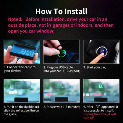 GPS Powered HUD ( Plug & Play ) - Modheads.in