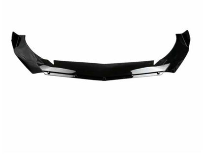 Universal Front Bumper Splitters (Spikes Design) (Gloss Black) - Modheads.in