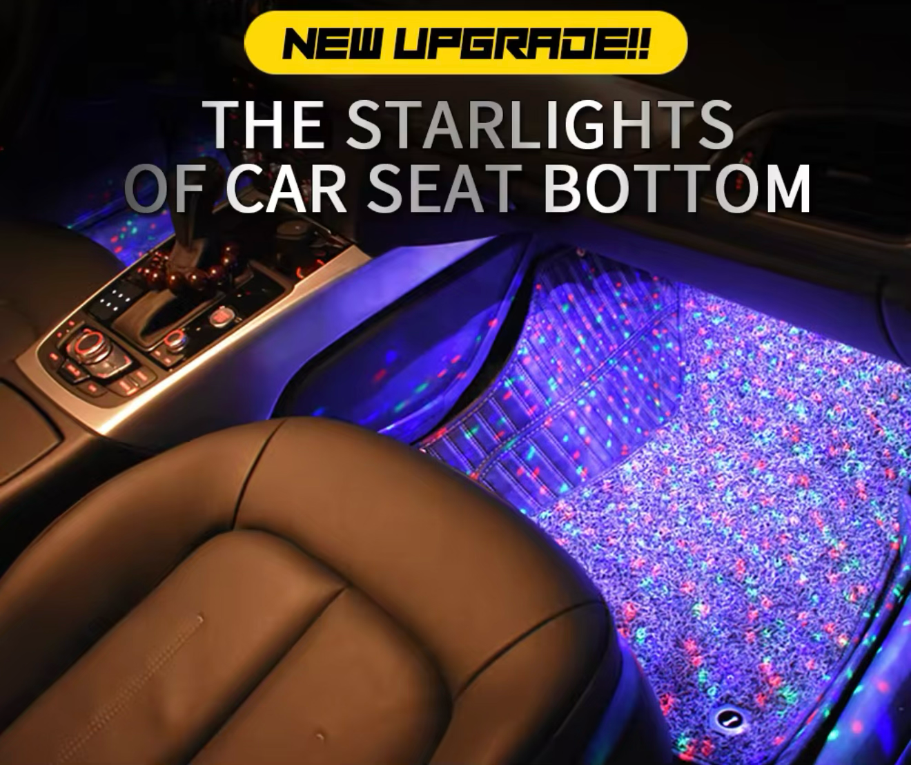 Atmosphere Star Lights for Car Interior | Remote Control | Plug & Play - Modheads.in
