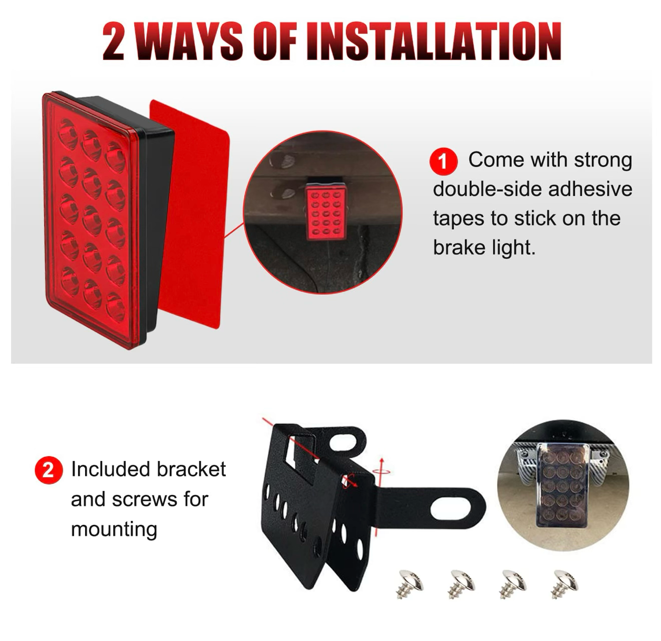 15 LED F1 Style Brake Light