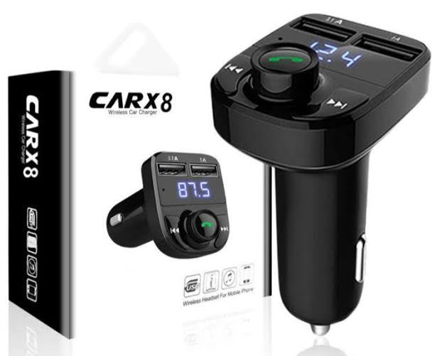 CARX8 Bluetooth FM Transmitter