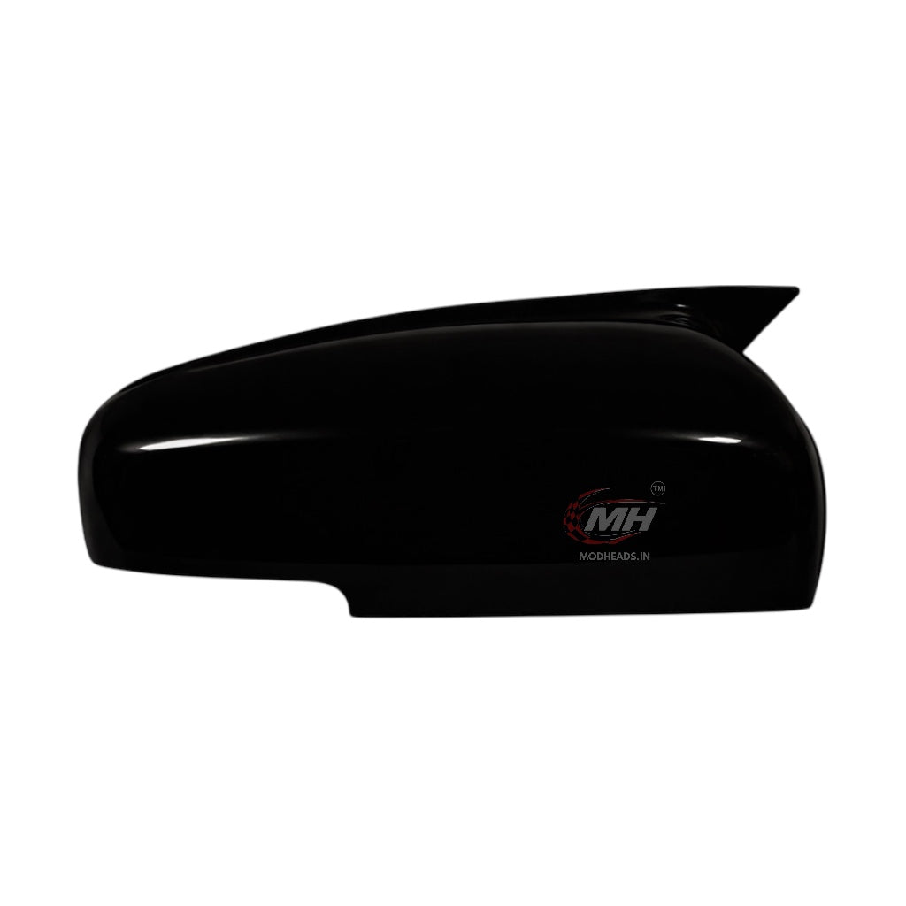 Gloss Black Mirror Covers for Maruti Suzuki | Fronx, Baleno, Swift 18/24, Dzire 17/24, Celerio 22, Wagon R 19, Alto K10 - Modheads.in