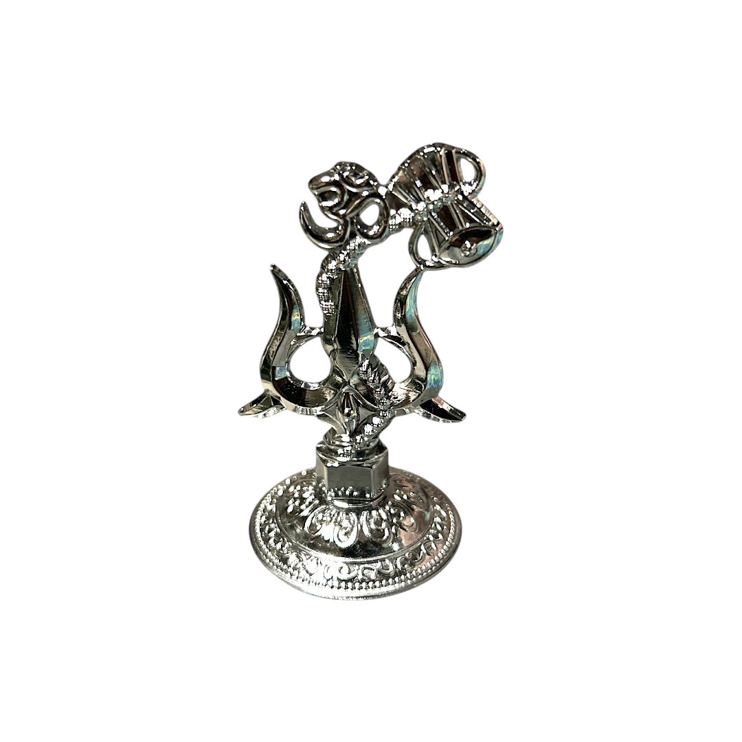 Lord Shiva Trishul With Damru For Dashboard