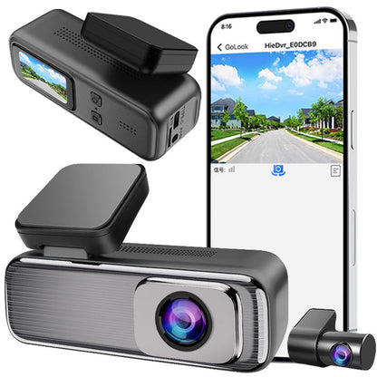SIMOX Front & Rear Dashcam (4K+2K) With Phone Preview & WiFi - Modheads.in