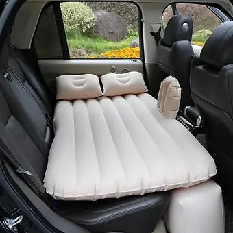 Inflatable Car Bed (Beige) - Modheads.in