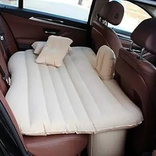 Inflatable Car Bed (Beige) - Modheads.in