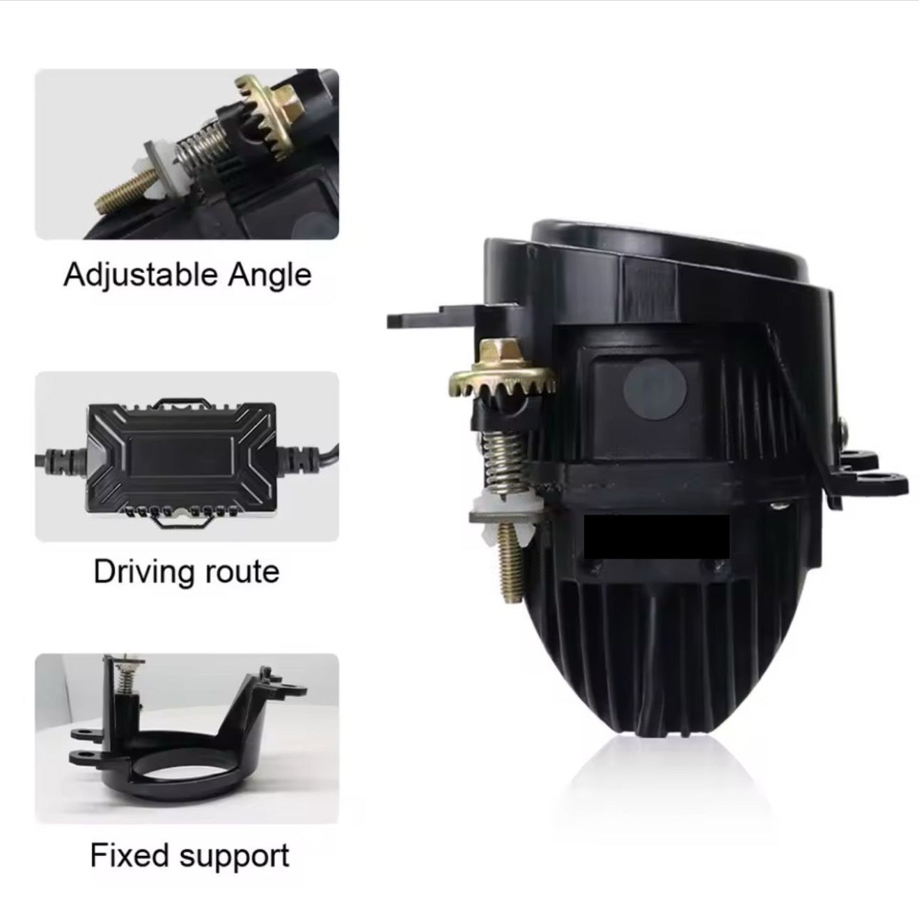2” Projector With High Beam/ Low Beam Laser - Modheads.in