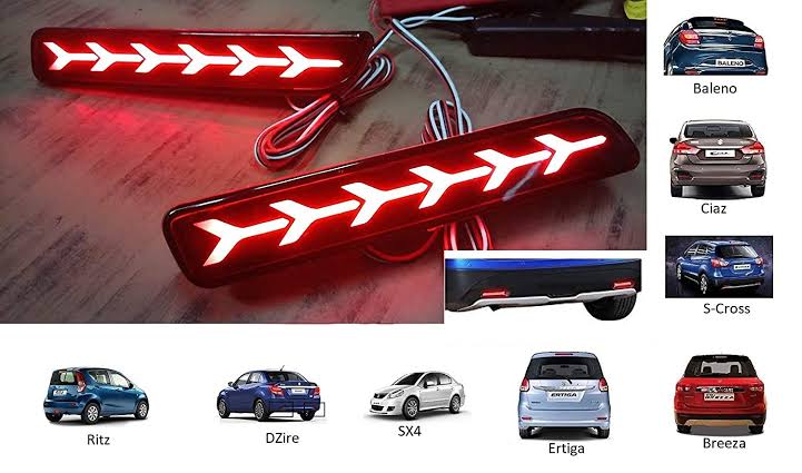 Reflector Lights For Suzuki - Modheads.in