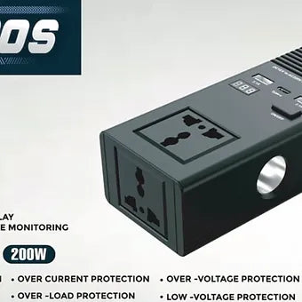 Caros Car Power Inverter - Modheads.in