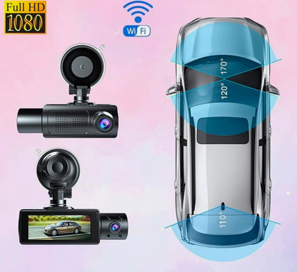 BLUZON 3in1 Dashcam With WiFi - Modheads.in
