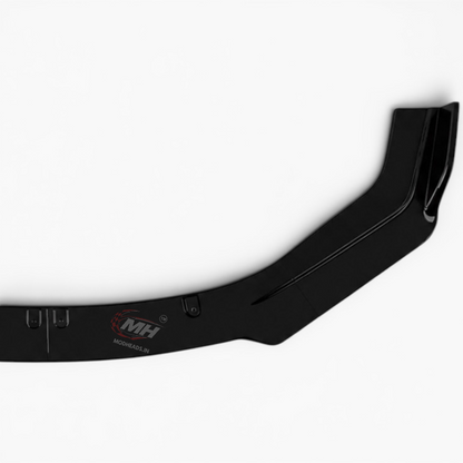 4PC Front Splitters Set For Sedans | Gloss Black | ABS Plastic - Modheads.in