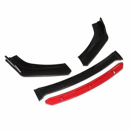 Red Lip Splitter Set (Front & Sides) | ABS Plastic