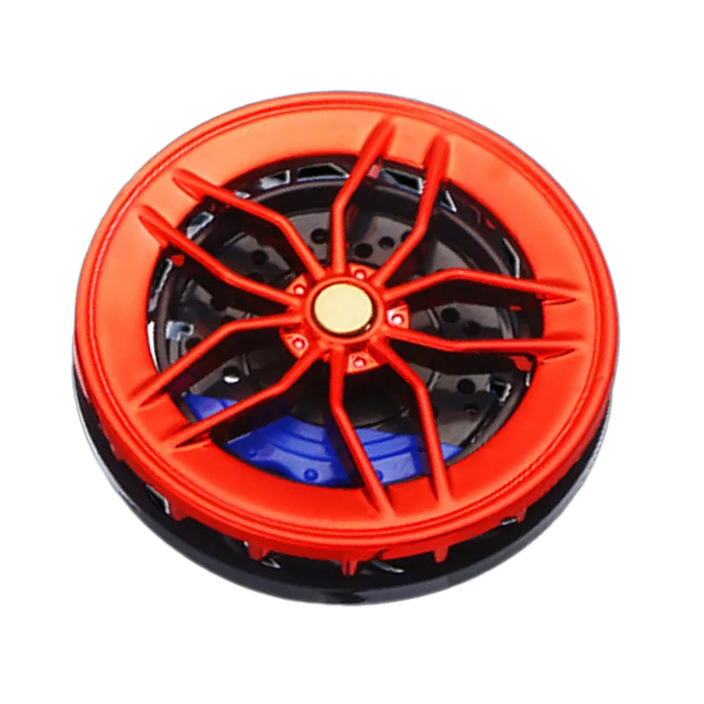 Spinning Alloy Wheel AC Vent Air Freshener