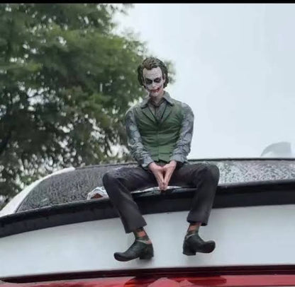 Joker Action Figure Sitting Statue For Car - Modheads.in
