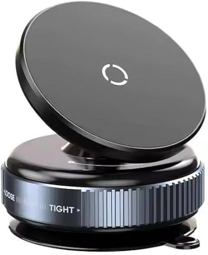 Car Phone Mount, Magnetic Vacuum Suction Holder