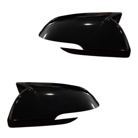 Gloss Black Mirror Covers For Kia Seltos/Sonet/Carens - Modheads.in