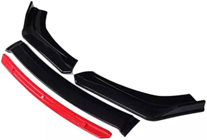 Red Lip Splitter Set (Front & Sides) | ABS Plastic