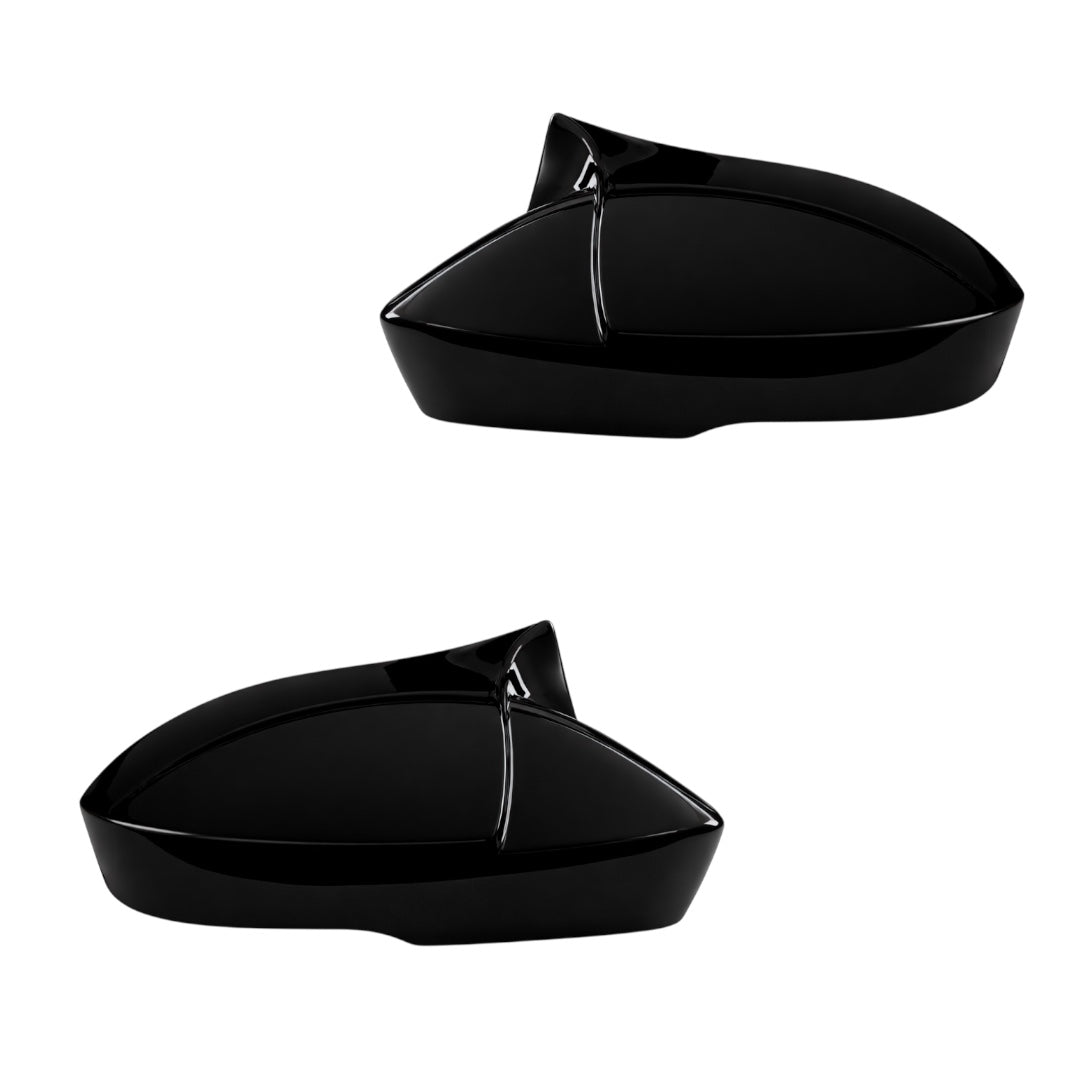 Gloss Black Mirror Covers For Punch/Tiago/Tigor/Nexon - Modheads.in