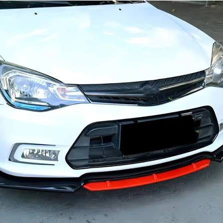 Red Lip Splitter Set (Front & Sides) | ABS Plastic