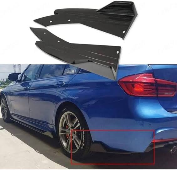 2pcs Universal Rear Bumper Lip
Diffuser Splitter Canard Protector Splitter