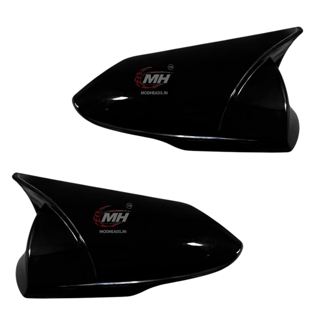 Gloss Black Mirror Covers for Verna 2023+ - Modheads.in