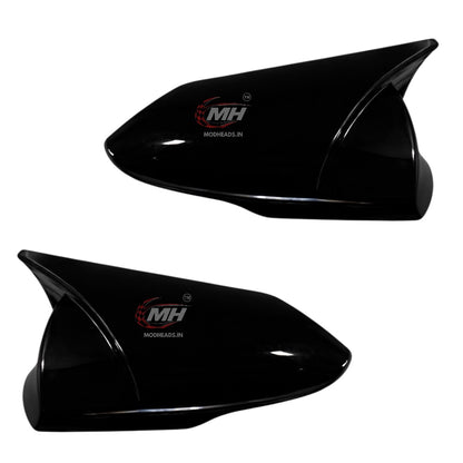 Gloss Black Mirror Covers for Verna 2023+ - Modheads.in