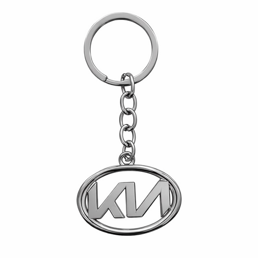 Chrome Finish Keychain For Kia - Modheads.in