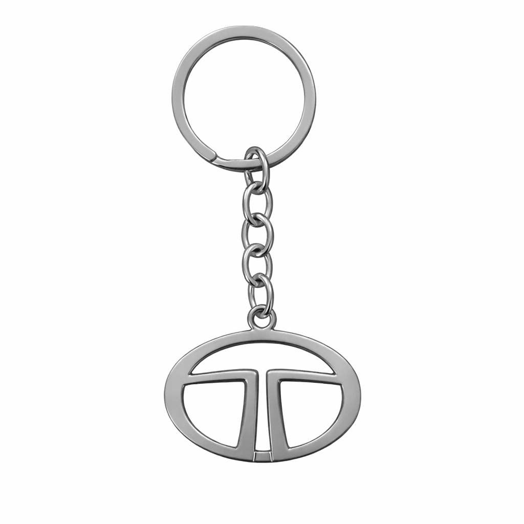 Chrome Finish Keychain for Tata - Modheads.in