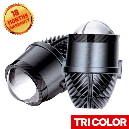 Coozo 2” Projectors | Tri Color | 18 Months Warranty