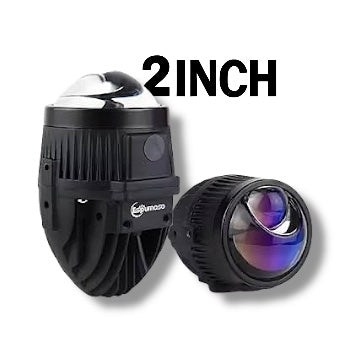 2” Projector With High Beam/ Low Beam Laser - Modheads.in