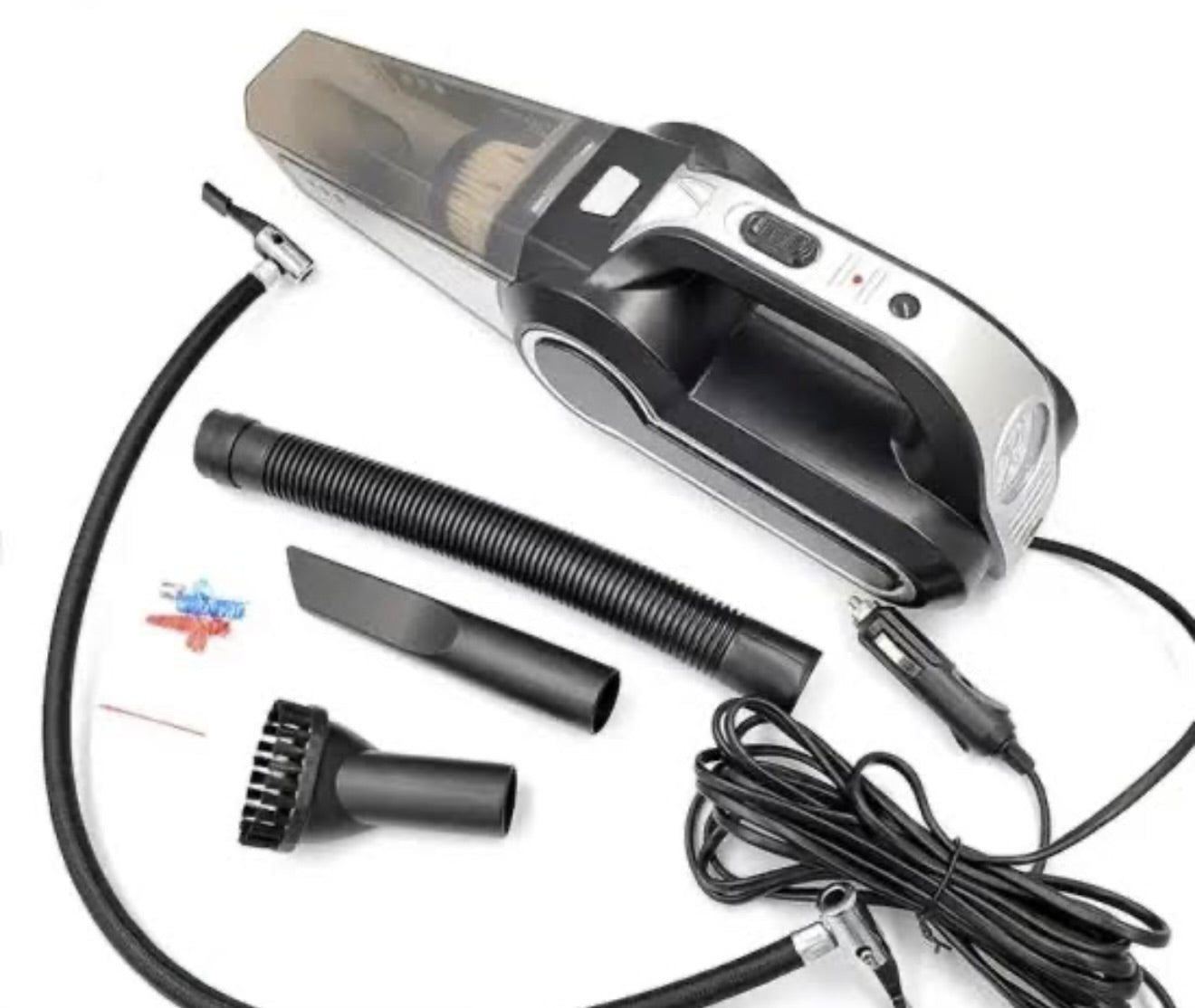 SIMOX 2IN1 Portable Vacuum Cleaner & Tire Inflator 150PSI 120W/DC12V