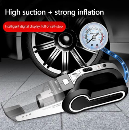 SIMOX 2IN1 Portable Vacuum Cleaner & Tire Inflator 150PSI 120W/DC12V