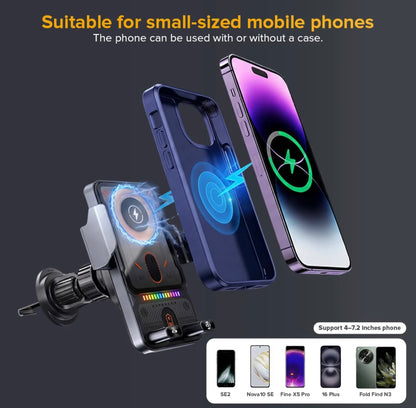 Stellar Drive 15W Auto-Clamp Wireless Car Charger | XC-90 CHARGE-X - 1 Year Warranty