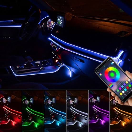 5LED Car Ambient Light | App + Remote Control - Modheads.in