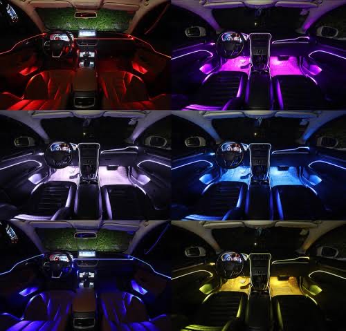 5LED Car Ambient Light | App + Remote Control - Modheads.in