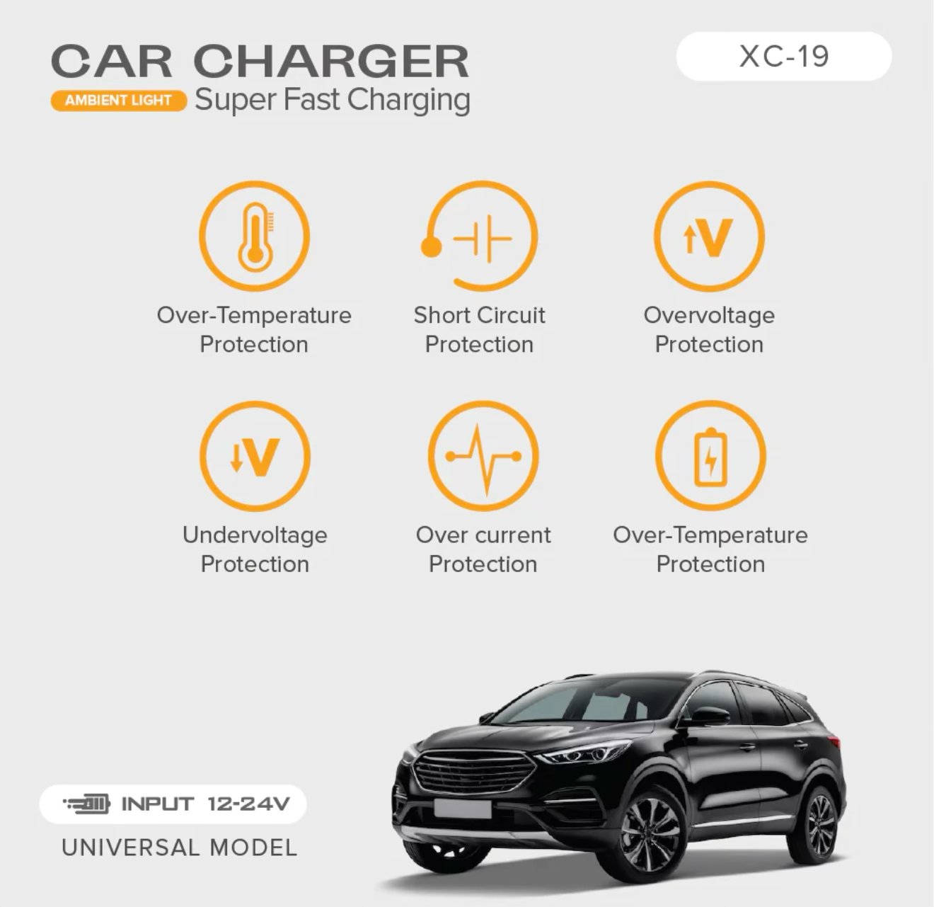 Stellar XC-19 | 4-in-1 Retractable Cable | Fast Charging | 90W | 1 Year Warranty - Modheads.in